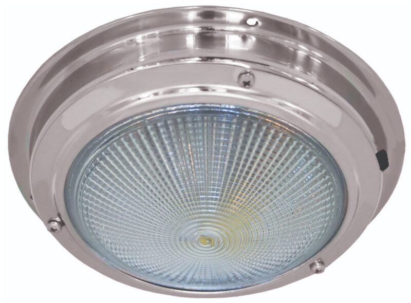 LED DOME LIGHT WHITE LARGE 12V