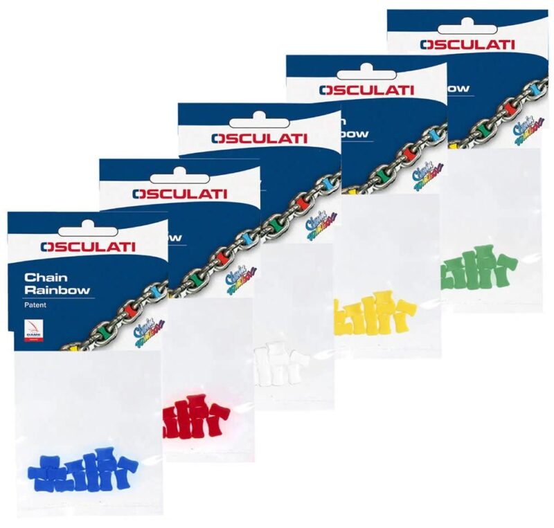 CHAIN MARKERS 12MM BLUE