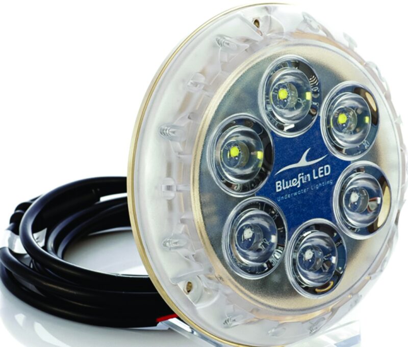 BLUEFIN U/W LT P12 DUAL WHITE/BLUE 12/24V