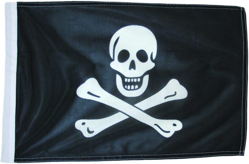 PIRATES FLAG 300X450MM