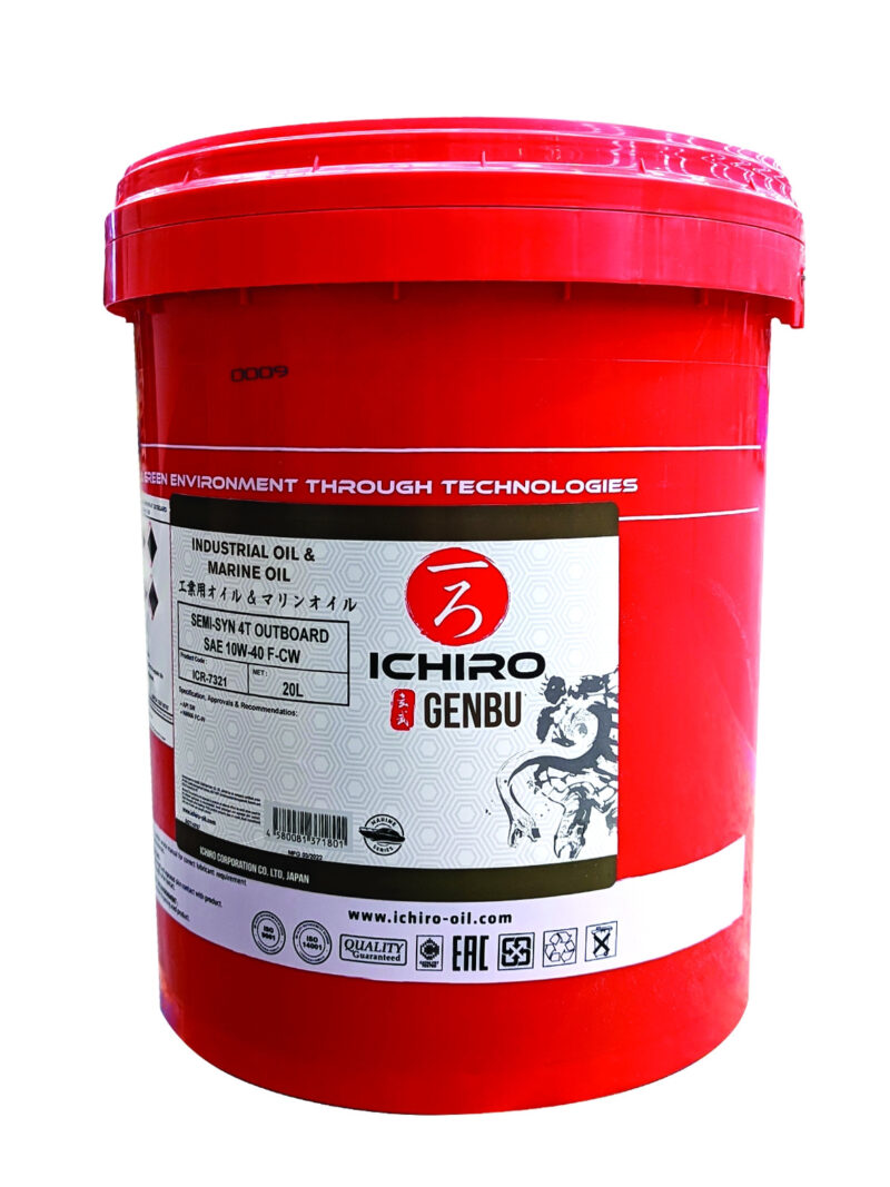 ICHIRO SEMI-SYN 4T SAE 10W40 20L