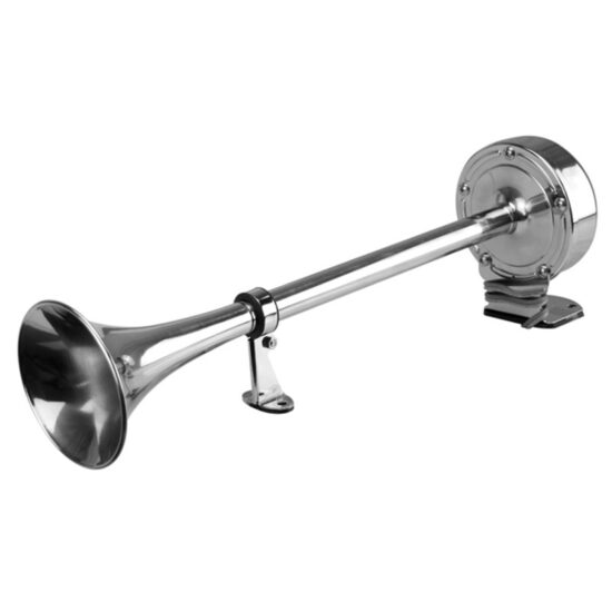 SS SINGLE HORN 12V 390MM