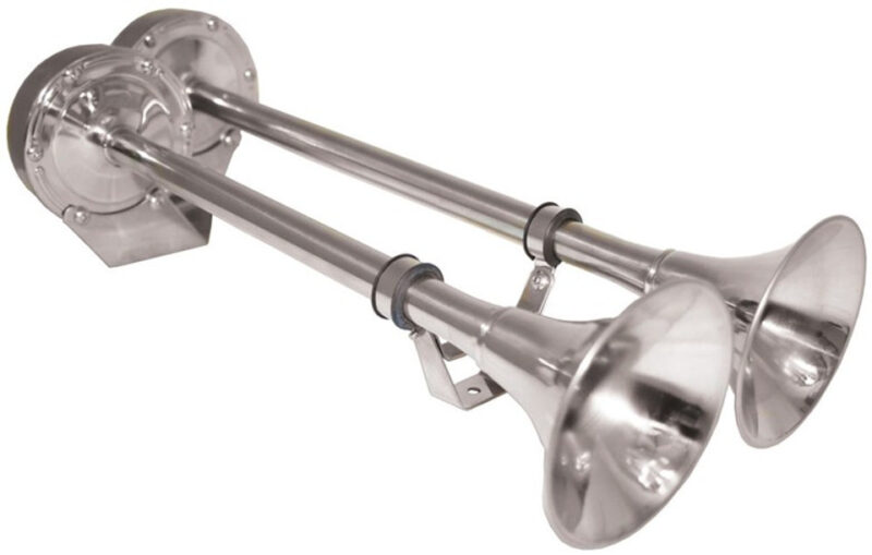 SS DUAL HORN 24V 455/390MM