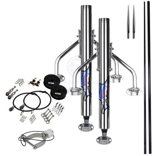 REELAX REEF 550 OUTRIGGER KIT 4.5M 3K CARBON