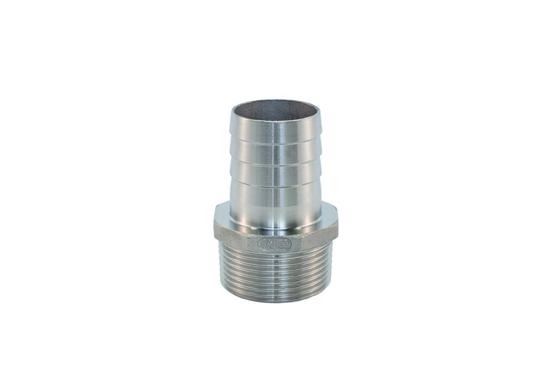 BSP HOSE TAIL  2" X 52MM SS