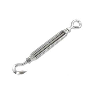 TURNBUCKLE HOOK TO EYE SS 316 12MM
