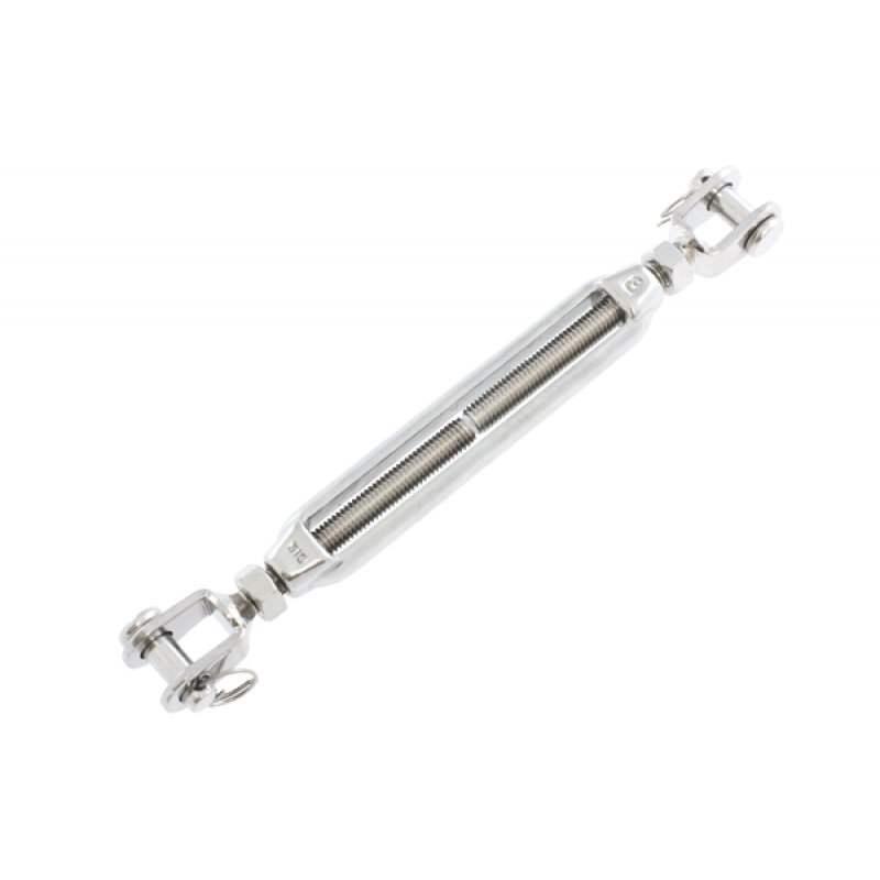 12MM TURNBUCKLE JAW/JAW 316 SS