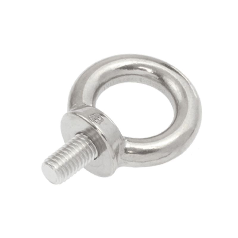 6MM EYE BOLT WITH COLLAR SS 316