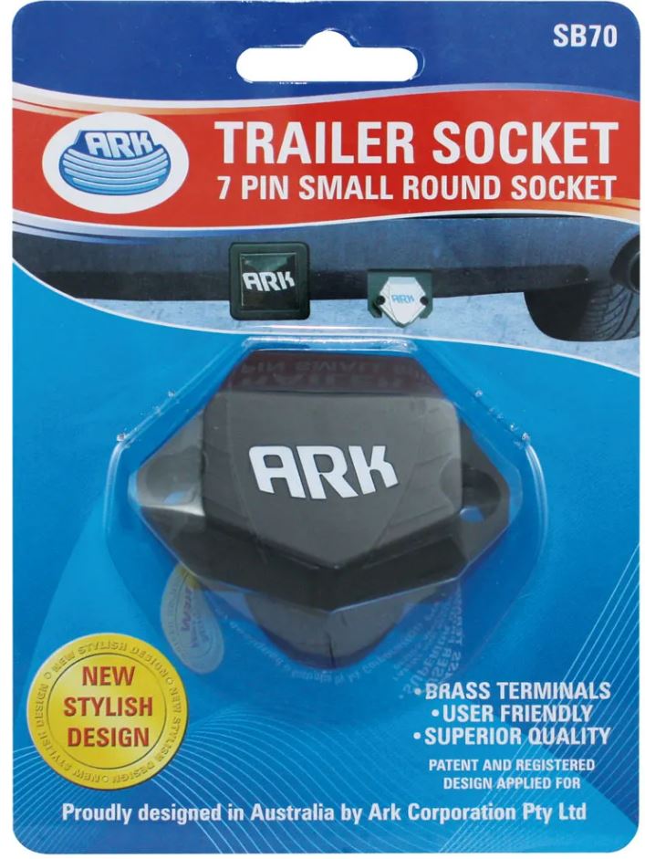 7 PIN SMALL ROUND PVC SOCKET - BLISTER