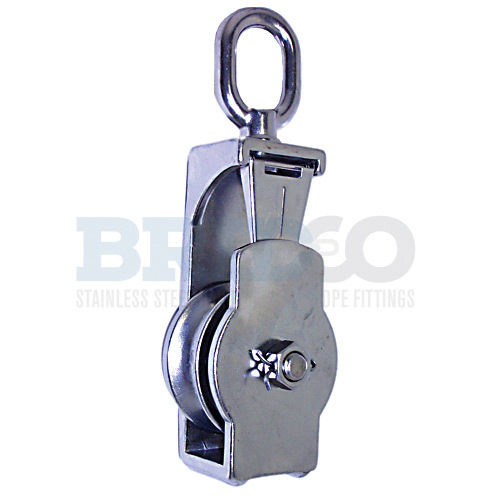 75MM S/S SEINE BLOCK 304G S/S