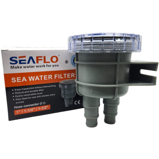 SEAFLO WATER STRAINER 1",1 1/4", 1 1/2"