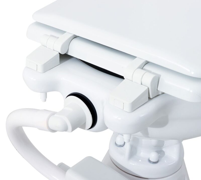SEAFLO 24V MARINE TOILET WHITE - Image 2