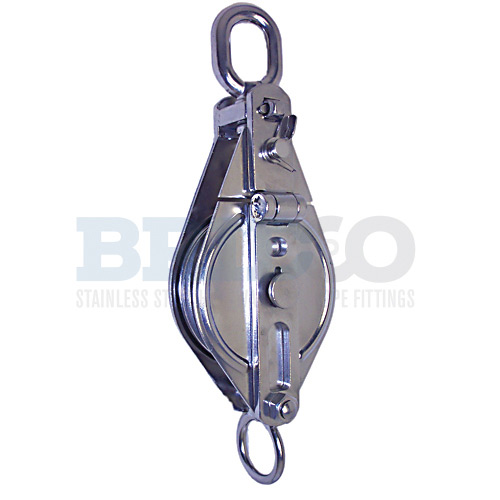SS 304 SNATCH BLOCK EYE 100MM