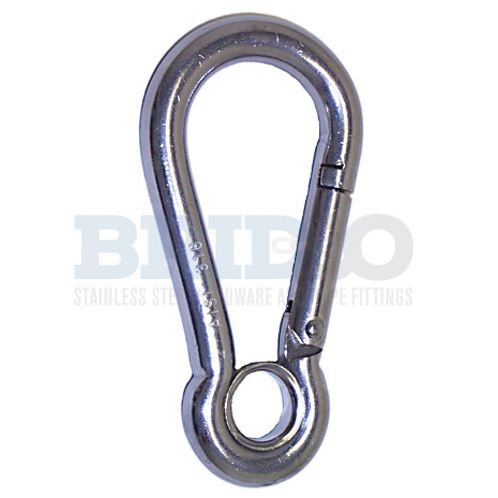 12MM SPRING HOOK WITH EYE