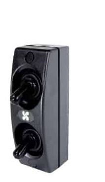 BEP DBL INT LT SW ON/OFF BLK MC10