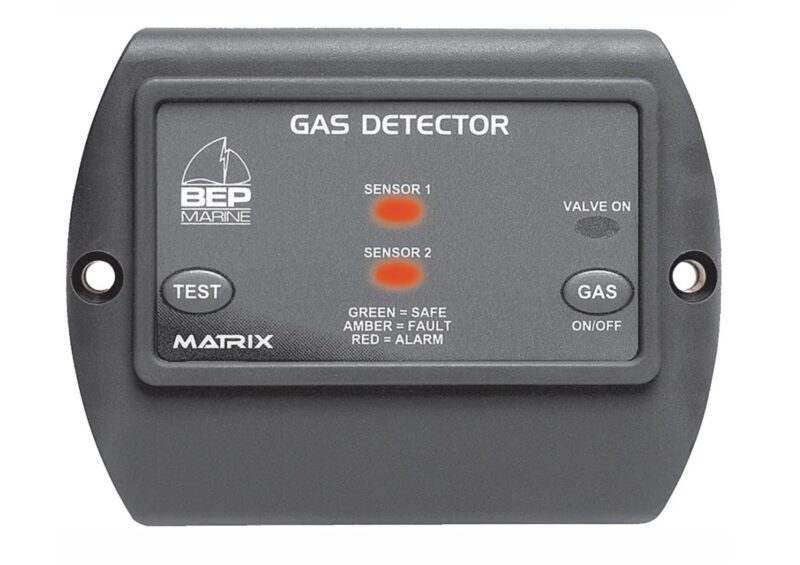 BEP GAS DETECTOR WITH ONE SENSOR W/ SHUT OFF