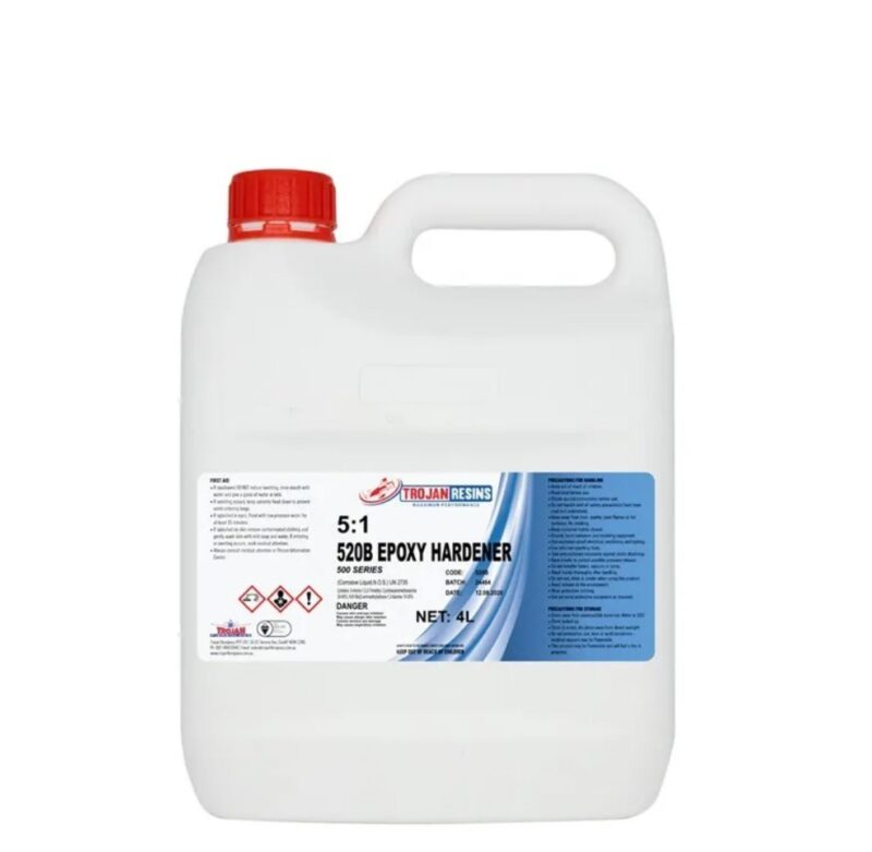 520 SLOW HARDENER 5:1 RATIO 4L