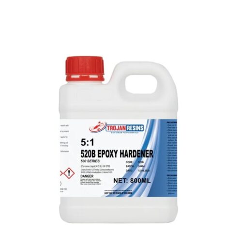 520 SLOW HARDENER 5:1 RATIO 800ML