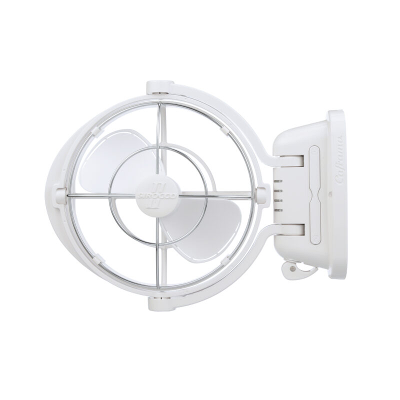 CAFRAMO SIROCCO II 12/24V FAN WHITE