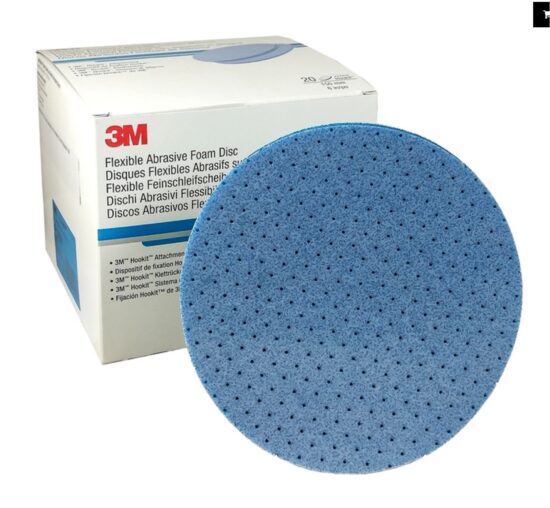 3M 33543 HOOKIT P1500 FLEXIBLE FOAM DISC 150MM (20)