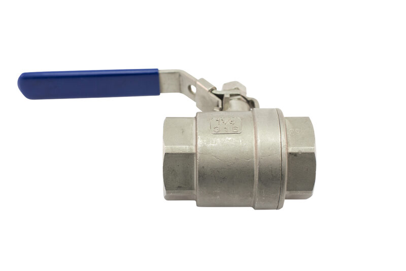 SS 316 2PC BALL VALVE 11/2"