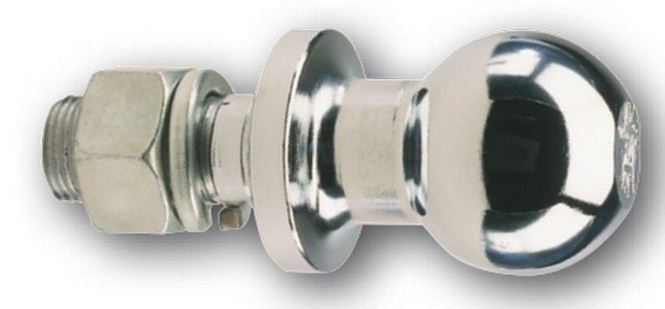 3.5 TON 50MM CHROME TOWBALL - DISPLAY PACK