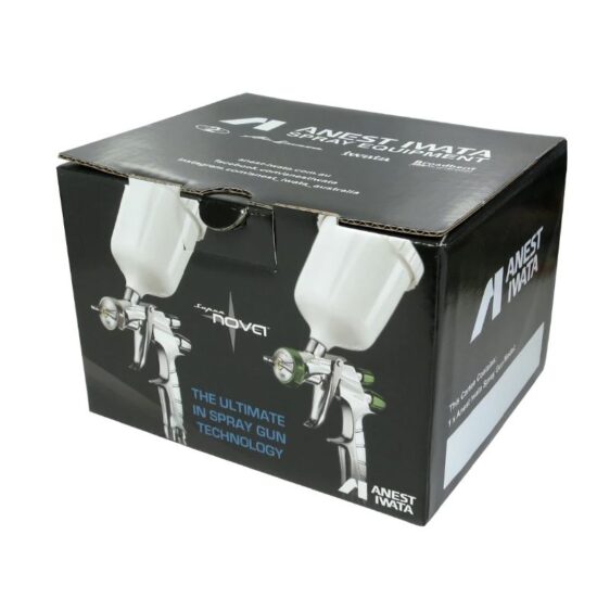 ANEST IWATA W400 BELL ARIA 1.3MM SPRAY GUN INC 600ML POT - Image 4