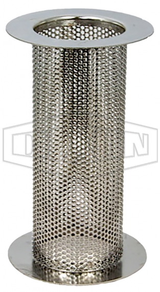 S/S 316 BISO BASKET SUITS 25 & 40MM STRAINERS PERF 2MM