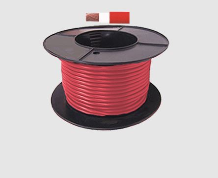RED BATTERY CABLE 70MM TINNED PER MTR (30)